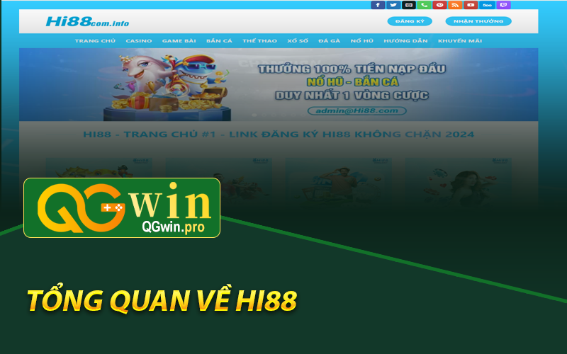 Tổng quan về nhà cái casino đáng tin cậy Hi88